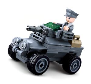 Sluban Army WW2 M38-B0680C Obrnené vozidlo