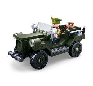 Sluban WWII M38-B0682 Sovietsky terénny automobil GAZ 67