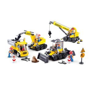 Sluban Town Stavitelia M38-B0810 Stavenisko