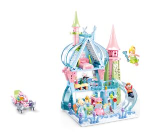 Sluban Zimné víly M38-B0898 Rozprávkový hrad