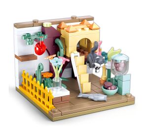 Sluban Mini Handcraft M38-B0919B Domček pre mačku
