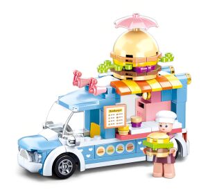 Sluban Girls Dream M38-B0993B Pojazdná predajňa hamburgerov