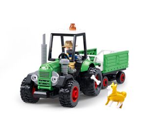 Sluban Metropolis M38-B1392 Traktor s prívesom