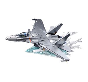 Sluban Model Bricks M38-B1597 Stíhacie lietadlo J-15 v mierke 1:44