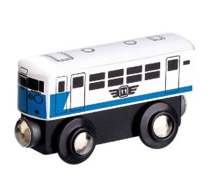 Maxim Dřevěný osobní vagón moderní