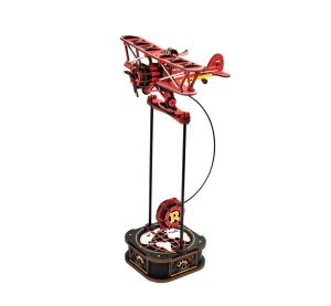 RoboTime 3D mechanická skladačka 
Dvojplošník s kyvadlom