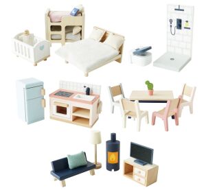 Le Toy Van Nábytok Starter kompletná sada do domčeka