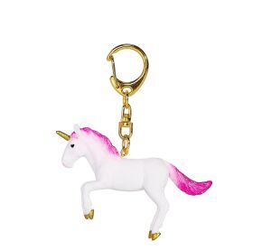 Mojo Klíčenka Jednorožec ve skoku neonově růžový