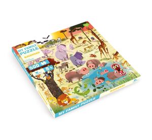 Magellan Rodinné puzzle Savana 500 dielikov