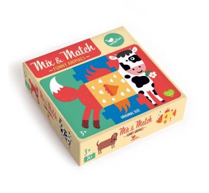 Magellan Mix & Match puzzle Zvieratká