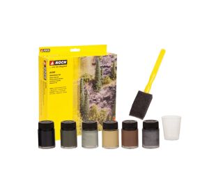 Noch Koncentrovaná farba prírodné odtiene sada 6 ks