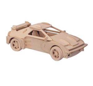 Woodcraft Drevené 3D puzzle Ferrari malé