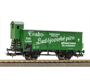 Piko Krytý vagón G02 s kabínou brzdiča Česko-Budějovické pivo ČSD III - 24561