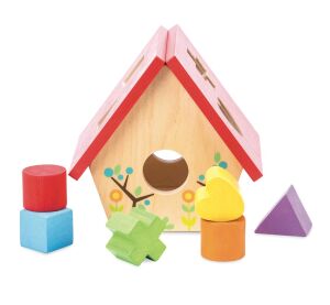 Le Toy Van Petilou Vtáčia búdka s tvarmi