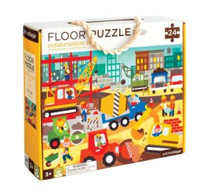 Petit Collage Podlahové puzzle stavba v meste - poškodený obal