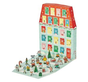 Petit Collage Vianočný adventný kalendár