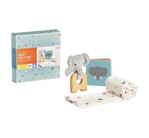 Petit Collage Darčeková sada pre bábätká slon