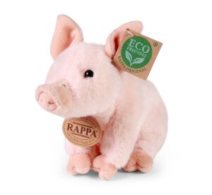 Rappa Plyšové prasa 18 cm ECO-FRIENDLY
