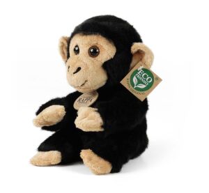 Rappa Plyšová opica šimpanz sediaci 18 cm ECO-FRIENDLY