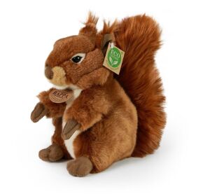 Rappa Plyšová veverička 21 cm ECO-FRIENDLY