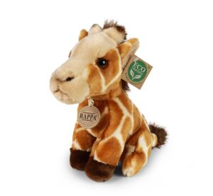 Rappa Plyšová žirafa sediaca 18 cm ECO-FRIENDLY