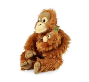 Rappa Plyšový orangutan s mláďaťom 28 cm ECO-FRIENDLY