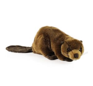 Rappa Plyšový bobor 28 cm ECO-FRIENDLY