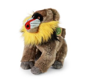 Rappa Plyšová opica mandril 28 cm ECO-FRIENDLY