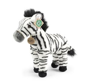 Rappa Plyšová zebra stojaca 30 cm ECO-FRIENDLY