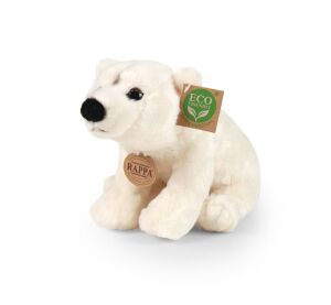 Rappa Plyšový medveď ľadový 25 cm ECO-FRIENDLY