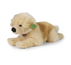 Rappa Plyšový pes zlatý retriever ležiaci 39 cm ECO-FRIENDLY