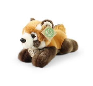 Rappa Plyšová panda červená ležiaca 20 cm ECO-FRIENDLY