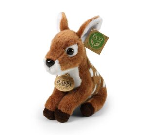 Rappa Plyšové jelienča sediace 20 cm ECO-FRIENDLY