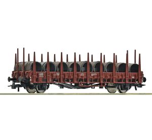 Roco Klanicový vozeň Kbms 440 s oceľovými klanicami DB - 6600268