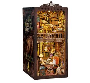 2Kids Toys 3D skladačka Zarážka na knihy Miniatúra domčeka Mystická knižnica