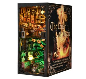 2Kids Toys 3D skladačka Zarážka na knihy Miniatúra domčeka Dom kúziel