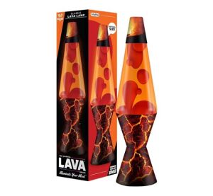 Schylling LAVA Lávová lampička Sopka červeno-oranžová 36,8 cm