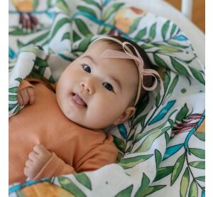 Tommy Lise Mušelínová plena z biobavlny Airy Grace 120x120 cm