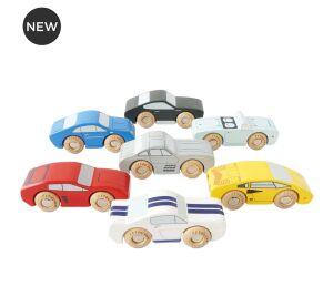 Le Toy Van Sada drevených športových autíčok