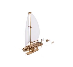 Ugears 3D drevené mechanické puzzle Jachta The Ocean Beauty