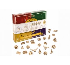Ugears 3D drevené mechanické puzzle Harry Potter - Adventný kalendár