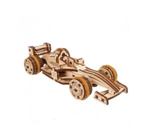Ugears 3D drevené mechanické puzzle Compact Racer