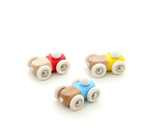 Vilac Drevené mini autíčko modré