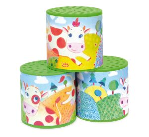 Vilac Plechovky so zvukom kravy 1ks