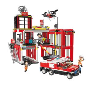 Qman Mine City Fire Line W12014 Hasičské ústredí