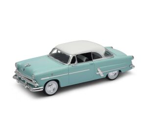 Welly Ford Crestline Victoria (1953) 1:24 tyrkysový