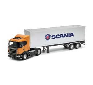 Welly Ťahač s prívesom Scania R 470 model 1:32