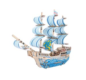 Woodcraft Drevené 3D puzzle Loď zo sna