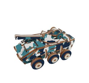 Woodcraft Drevené 3D puzzle Obrnené vozidlo