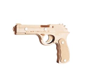 Woodcraft Drevené 3D puzzle Beretta M9